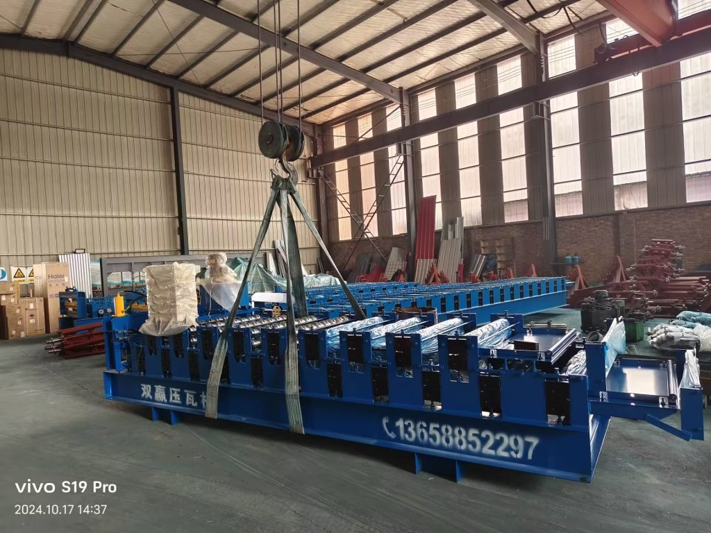 840-920 Dual-Purpose Color Steel Tile Roll forming Machine