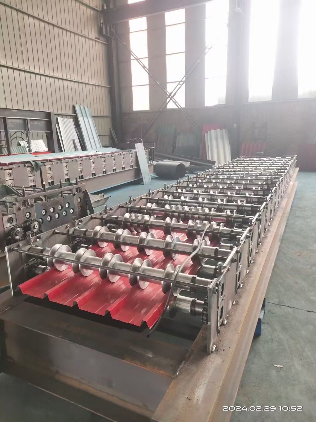 750 Type Color Steel Roll Forming Machine for Africa